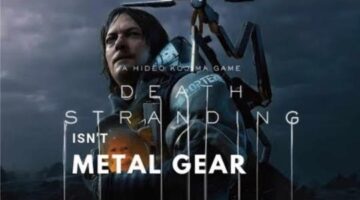 death stranding isn’t metal gear