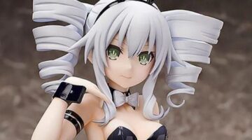 Hyperdimension Neptunia Getting Blkack Sister Bunny Figure by FREEing