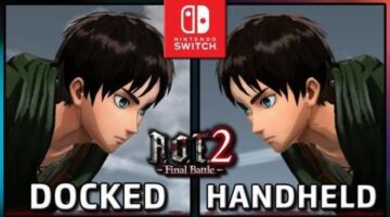 Attack on Titan 2: Final Battle | Docked & Handheld | Frame Rate TEST on Switch