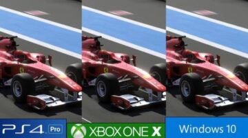 F1 2019 Tech Analysis – PS4 Pro vs Xbox One X vs PC Graphics Comparison