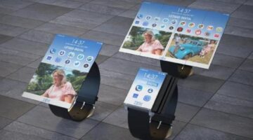 A smartwatch packed with folding screens is a great idea for living in a future of stupid tech