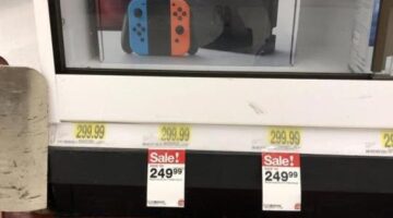 Target Selling Nintendo Switch at $249.99
