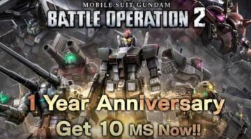 Gundam Battle Operation 2 Update 1.14 for Its First Anniversary Now Live, File Size and Details Here