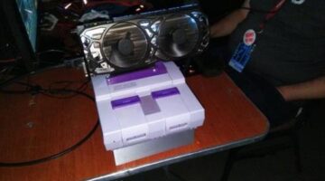 Custom SNES PC spotted at QuakeCon 2019