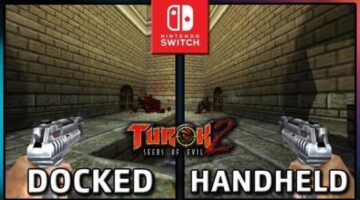 Turok 2: Seeds of Evil | Docked VS Handheld | Frame Rate TEST on Nintendo Switch