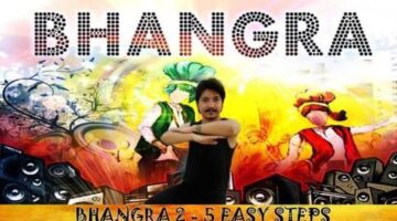 BHANGRA 2 | 5 EASY STEPS | Dance tutorial for bhangra | Pradeep Tutorial
