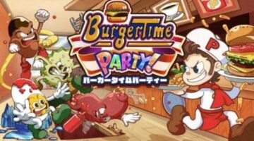 BurgerTime Party! Coming To Switch On October 8th In Japan