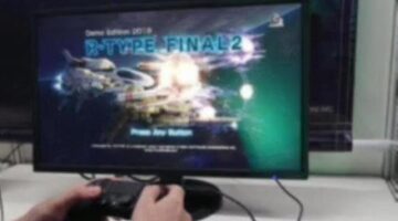 R-Type Final 2 TGS 2019 off-screen gameplay