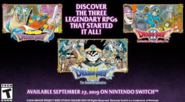Dragon Quest I, II, and III Switch releases confirmed for the west