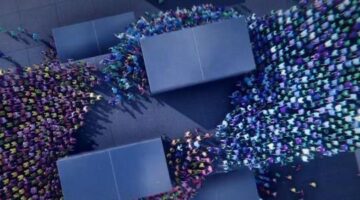 Humanity looks like Intelligent Qube but with armies of people fighting each other