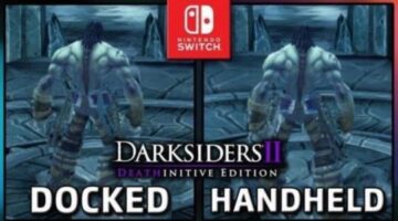Darksiders II Deathinitive Edition | Docked VS Handheld | Frame Rate Test on Nintendo Switch