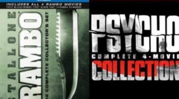Rambo: The Complete Collector’s Set & Psycho: Complete 4-Movie Collection Are Down To Under $13