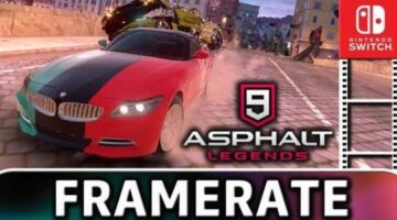 Asphalt 9: Legends | Frame Rate TEST on Nintendo Switch
