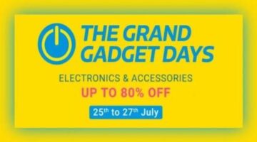 Flipkart Shopping Special Offer Grand Gadget Sale 25th To 27th July