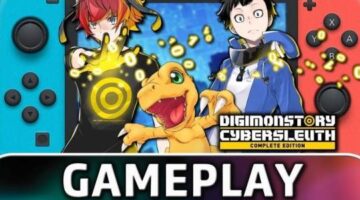 Digimon Story Cyber Sleuth: Complete Edition | 10 Minutes of Gameplay on Nintendo Switch
