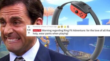Ring Fit Adventure Player Gets “Sacked” While Playing Pantsless