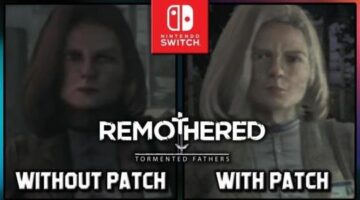Remothered: Tormented Fathers | Graphics comparison with patch on Nintendo Switch
