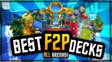 5 Best f2p decks in Clash Royale