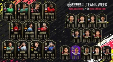 FIFA 20 Ultimate Team – Team of the Week (TOTW) #13 – 11th December 2019