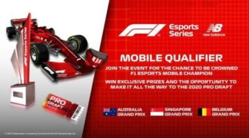 eSports Arrives in F1 Mobile Racing Game