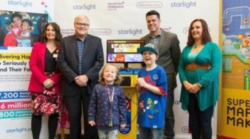 Nintendo program delivers Switch gaming stations to hospitalized children