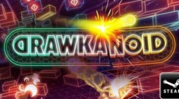 The hyperspeed neon brick breaker “Drawkanoid” is coming to Steam in Q1 2020