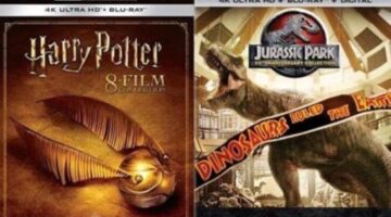 Save Up To 47% Off Harry Potter Collection & Jurassic Park 25th Anniversary Collection 4K HD Sets