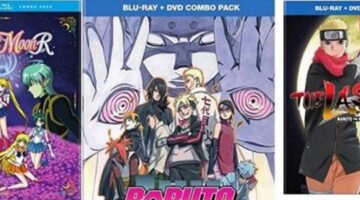 Amazon Features Naruto & Sailor Moon R Blu-Ray Movies Under $11