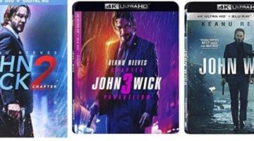 Amazon Slashes Up To 55% Off On John Wick 1, 2 & 3 4K & Blu-Ray Sets