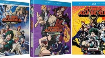 Save Up To 58% Off My Hero Academia Season 1-3 & Its Two Heroes Movie Blu-Ray Sets