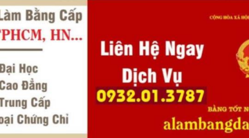 Làm bằng đại học cao đẳng trung cấp tại TPHCM