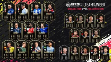 FIFA 20 Ultimate Team – Team of the Week (TOTW) #17 – 8th January 2020