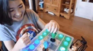 Father Builds Custom Control-Board For His Daughter