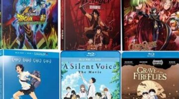 Amazon Features Various Blu-Ray Anime Movies For Buy 2 Get 1 Free