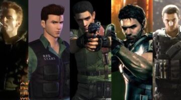 Every Chris Redfield Design in Resident Evil Over the Years