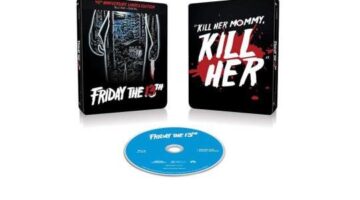Amazon Opens Pre-Orders For Friday The 13th 40th Anniversary Steelbook Blu-Ray