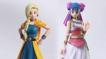 Dragon Quest V Gets Charming Bianca & Nera Action Figures from Square Enix