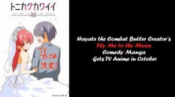 Fly Me to the Moon Comedy Manga Gets TV Anime in October