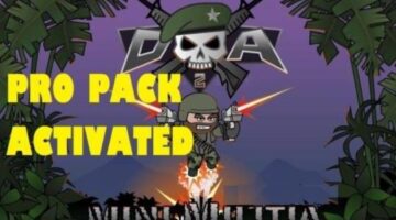 Mini Militia Pro Pack Hack Mod apk latest version download