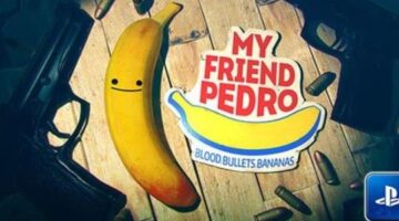 The critically-acclaimed banana-hell shooter “My Friend Pedro” is now available on the PS4