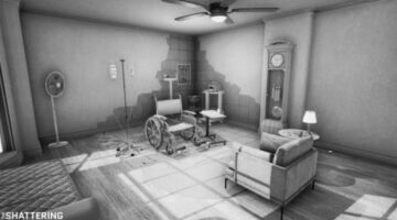 The Shattering is a new black and white psychological horror game