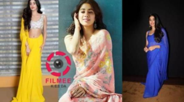8 Stunning Janhvi Kapoor Saree Pictures Just For You