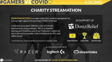 Gamers VS Covid: Celebrities Team up with Fortnite Pros in Fortnite Charity
