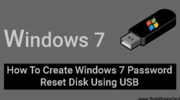 How to Create a Windows 7 Password Reset Disk [100% working]