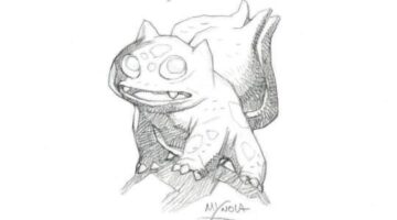 Hellboy artist Mike Mignola has been drawing Pokémon