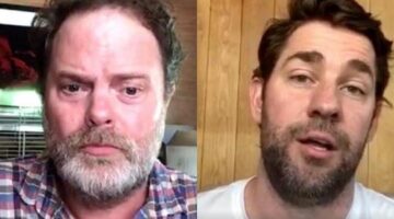 John Krasinksi Talks SGN Controversy With Rainn Wilson