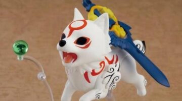 Photos of Okami’s new Amaterasu Nendoroid, pre-orders open