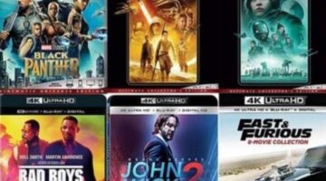 Amazon Slashes Up To 57% Off + Buy 2 Get 1 Free On Various 4K UHD Blockbuster Movies