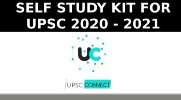 Self Study Course for UPSC 2020 – 2021 |  UPSCCONNECT |  8851330108