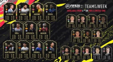 Kevin De Bruyne headlines the FIFA 20 Team of the Week (TOTW) #38 – 24th June 2020